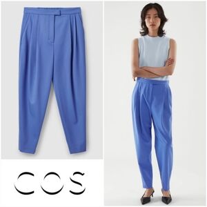 COS Regular Fit Tapered Trousers Size 4